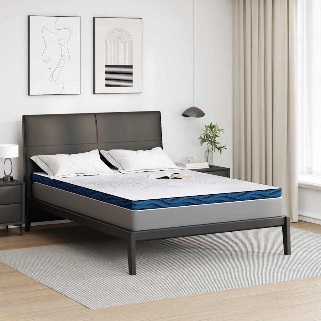 Nakładka na materac Biały 160 x 200 cm Tkanina żakardowa vidaXL