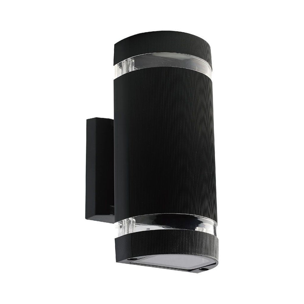 Kinkiet zewnętrzny VT-967 czarny 2xE27x40W wym:22,8x10x6,5cm IP44 V-TAC
