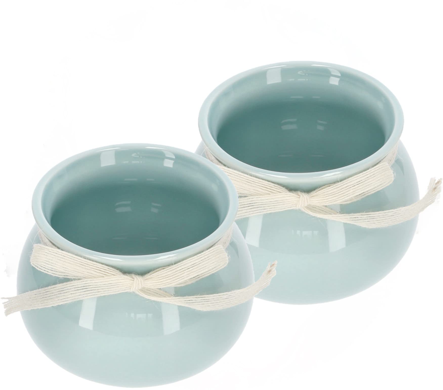 Doniczka ceramiczna fi13 osłonka kwiaty rośliny 2x - KOTARBAU