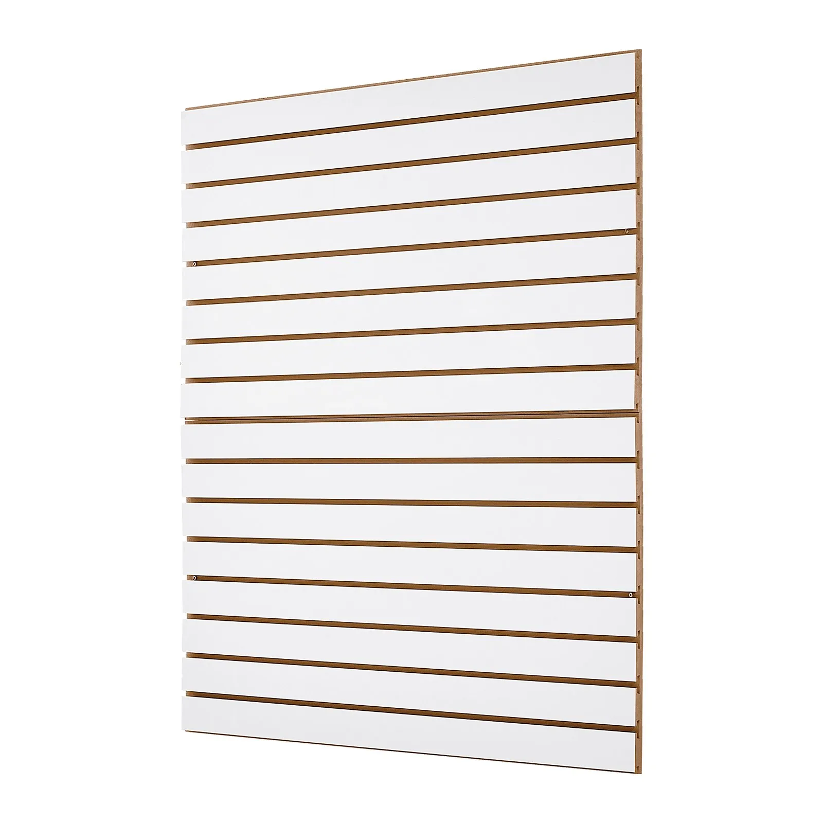 Panel ścienny slatwall 120x120 MDF do garażu ekspozycja