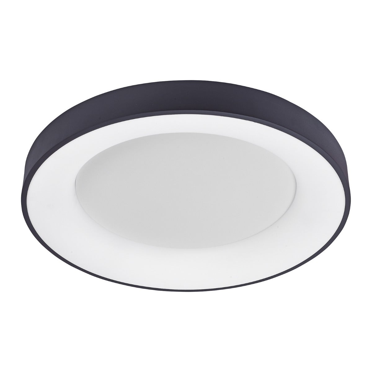 Plafon sufitowy minimalistyczny czarno-biały okrągły LED 50W Giulia Italux