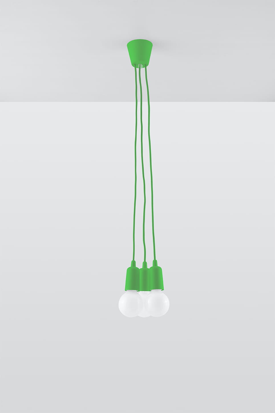 Żyrandol DIEGO 3 zielony Sollux Lighting SL.0582