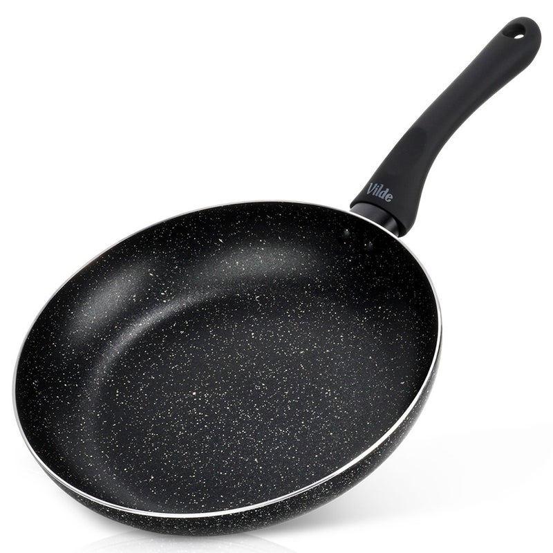 Patelnia granitowa BLACK LINE 24 cm