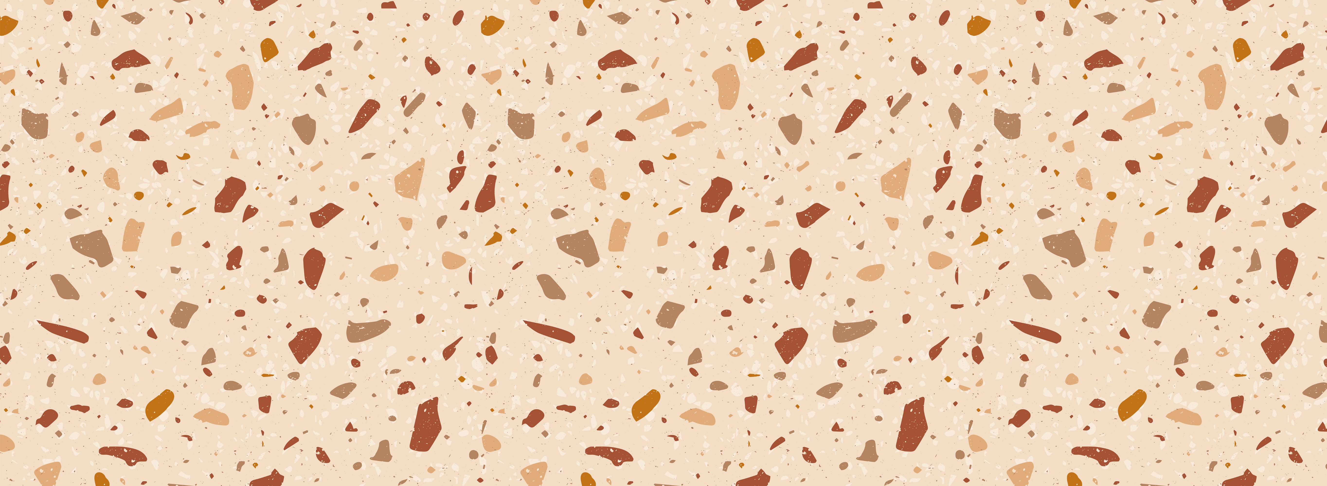 Dywan winylowy Terrazzo Helena 66x180 cm - antypoślizgowa wykładzina PVC z gładkim nadrukiem, winylowa wykładzina do kuchni lub salonu, zmywalna