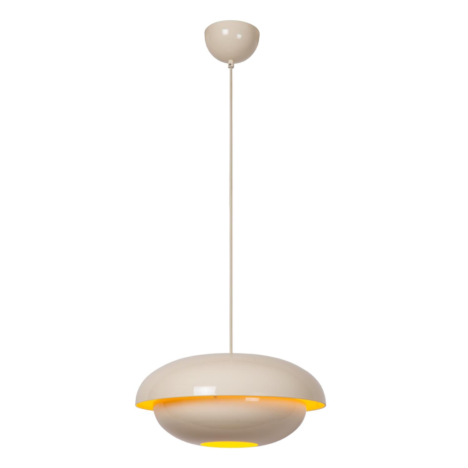 Lampa wisząca YOUNES kremowy 1xE27x40W metal wym:50x40x40cm IP20 Lucide