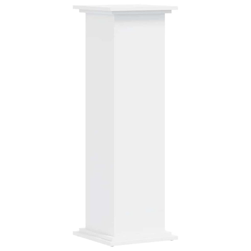 Stojak na Rośliny 100 cm Biały 33x33x100 cm do Salonu