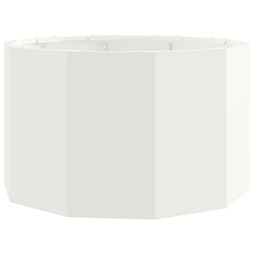 Donica Biały 60 x 60 x 35 cm Stal