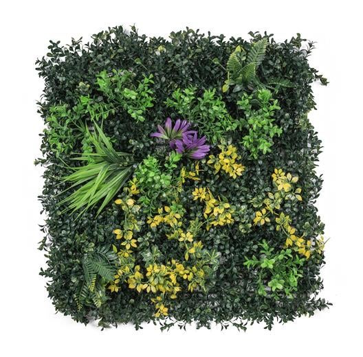 Sztuczna zielona ściana G21 Listo Herb, 50×50 cm