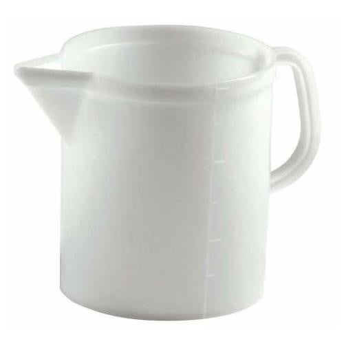 Dzbanek miarowy Stefanplast PROFESSIONAL, model 4405, kolor biały, do dokładnych pomiarów