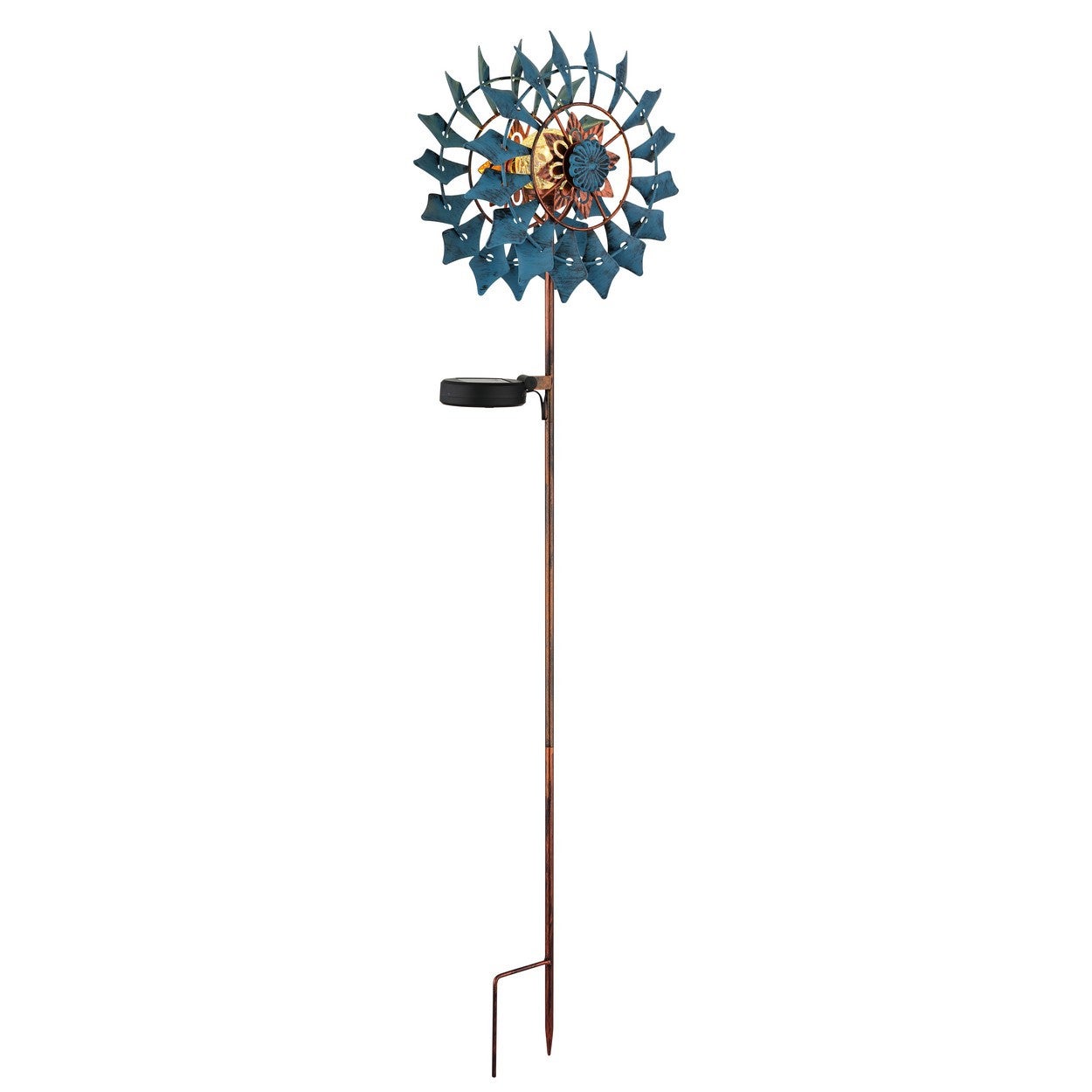 Lampa solarna dogruntowa LED 0,06W Koło wiatrowe SOLAR 36572 Globo