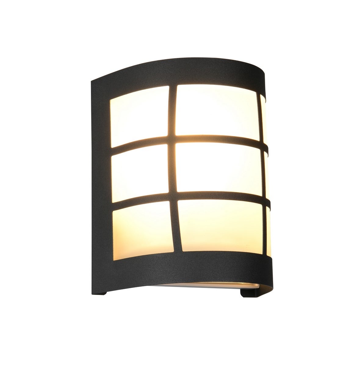 Kinkiet zewnętrzny półokrągły SINTRA czarny 1xE27x25W metal wym:16,5x14x10,5cm IP44 RL