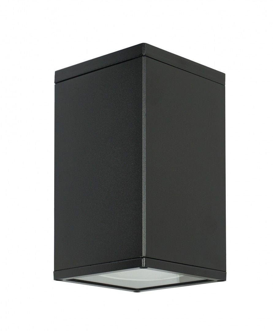Lampa sufitowa zewnętrzna Adela czarna 1xE27x60W wym: 21 x 12 x 12 cm aluminium SU-MA