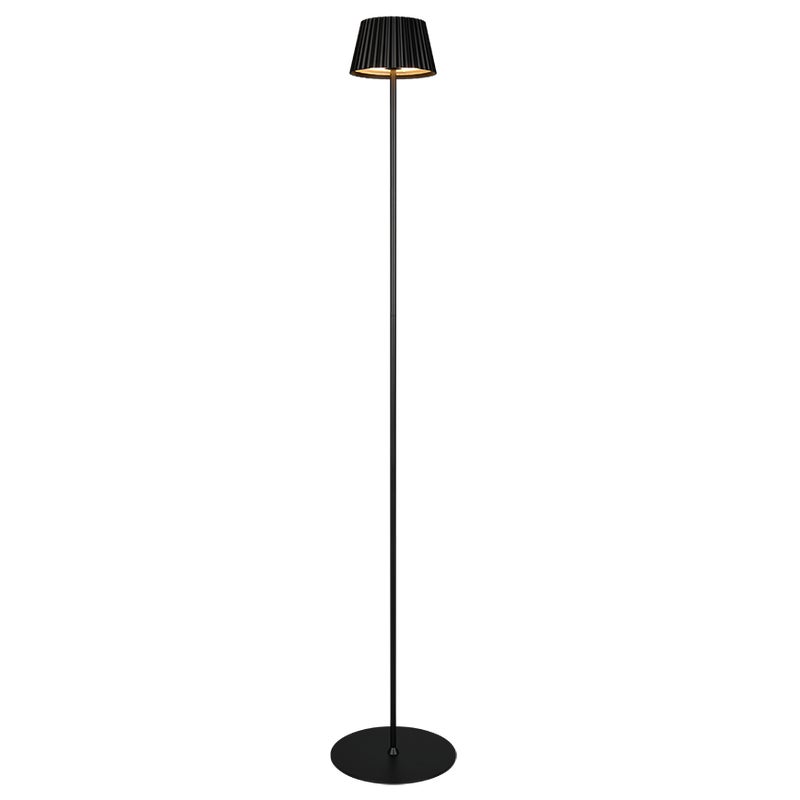 Lampa stojąca zewnętrzna bezprzewodowa czarna wbudowany LED 2W SUAREZ RL