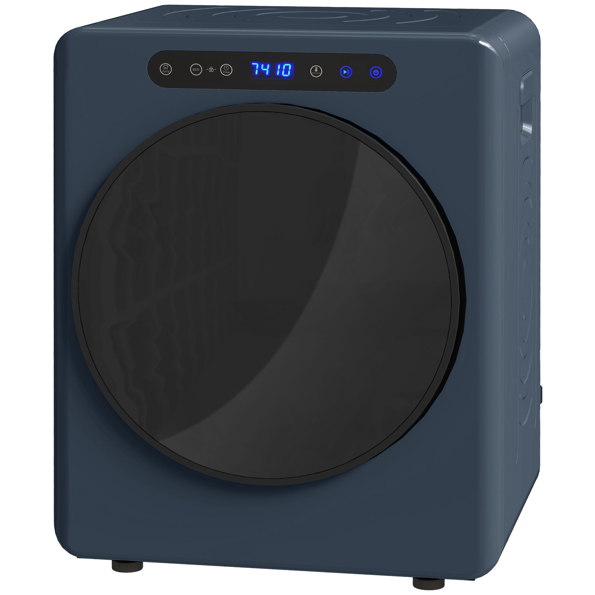 Suszarka bębnowa elektryczna 1000 W o wadze 3 kg, ze stali nierdzewnej, z trybami ECO i Extra Dry