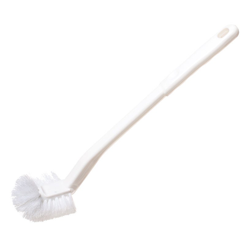 Szczotka do WC, przenośna szczotka do WC z długą plastikową rączką, mocna szczotka czyszcząca i dekontaminująca, akcesorium łazienkowe