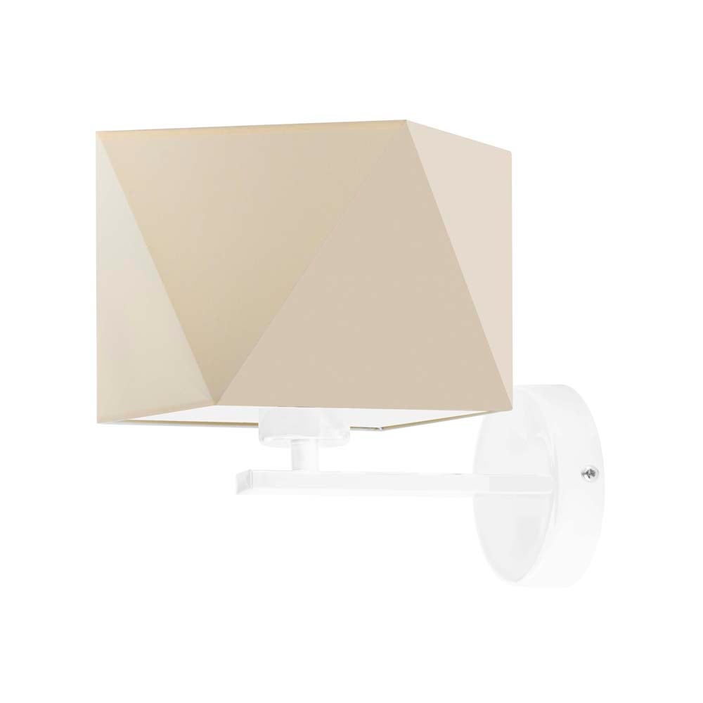 Kinkiet lampa ścienna lampa na ścianę z abażurem diament SIMPLE