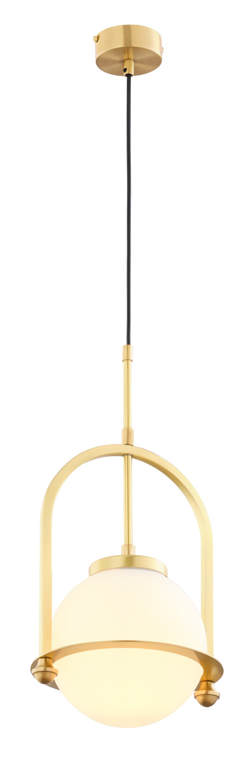 Lampa wisząca ROSSO Jupiter złoty/biały E27 23x23x65-85 cm 1 szt.