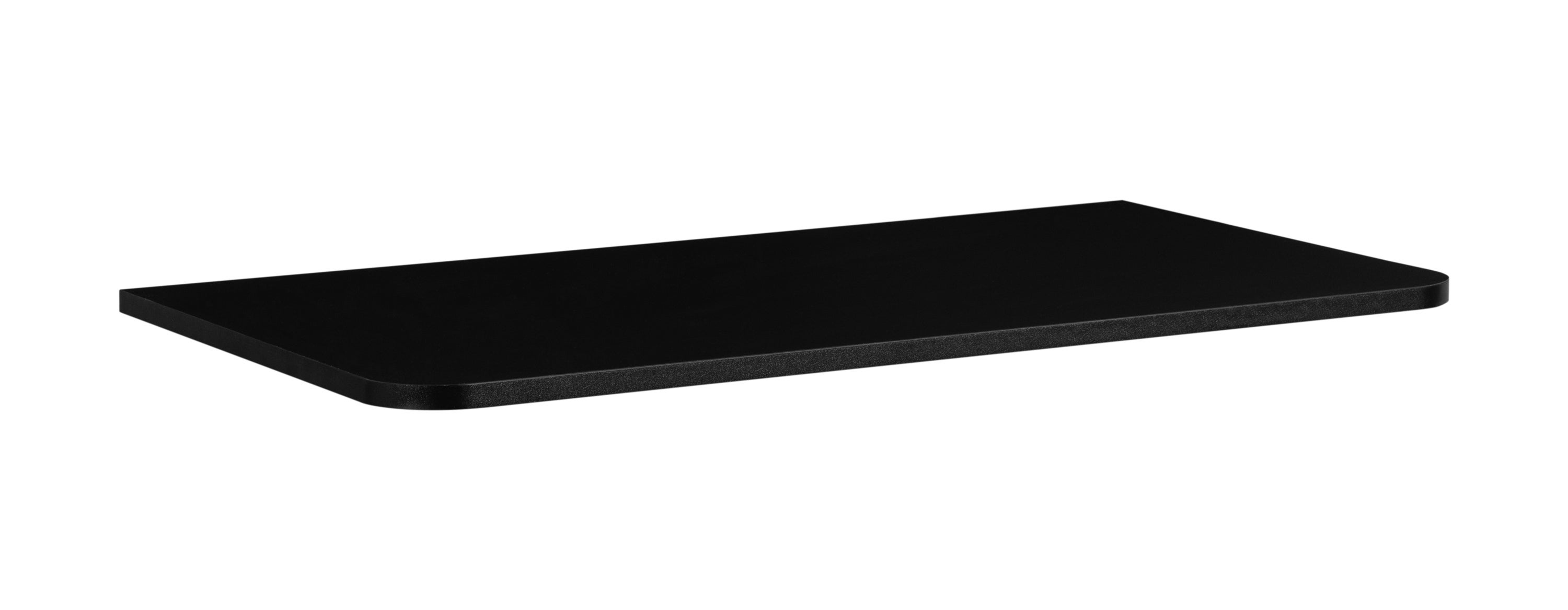 Blat Łazienkowy LINEA 80 cm Czarny Laminowany Bez Otworów