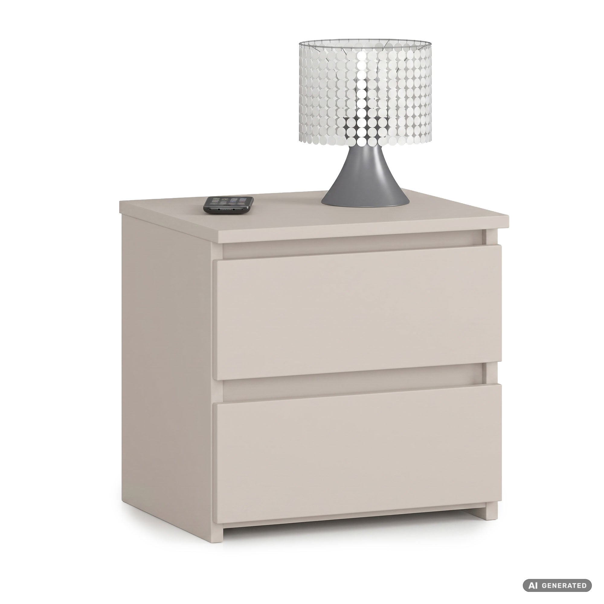 Szafka nocna CL2 Kaszmir 40 cm 2 szuflady 40x35x40 cm