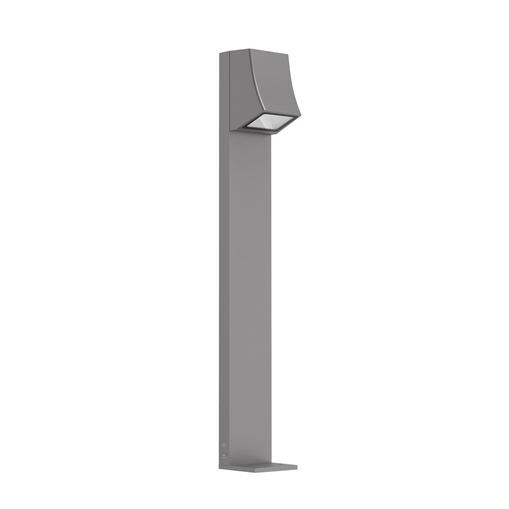 Lampa zewnętrzna LED Slide Dark Grey 8W 3000K IP65 IK08 Wysokość 75cm Iberlamp