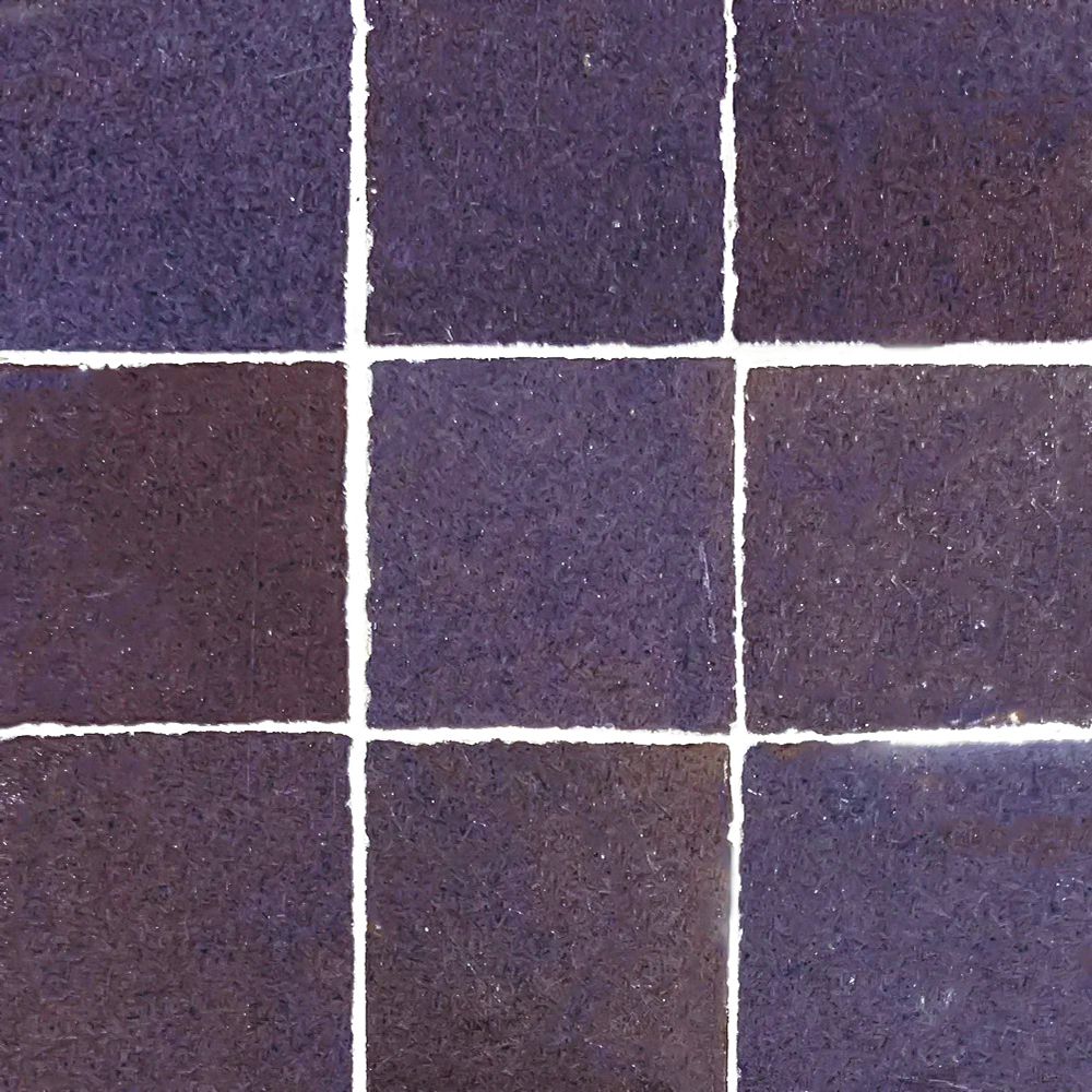 Zellige "Plum" – płytki Zellige w kolorze jasnofioletowym 10×10 cm – 100 szt., 1 m² – płytki do łazienek i kuchni.