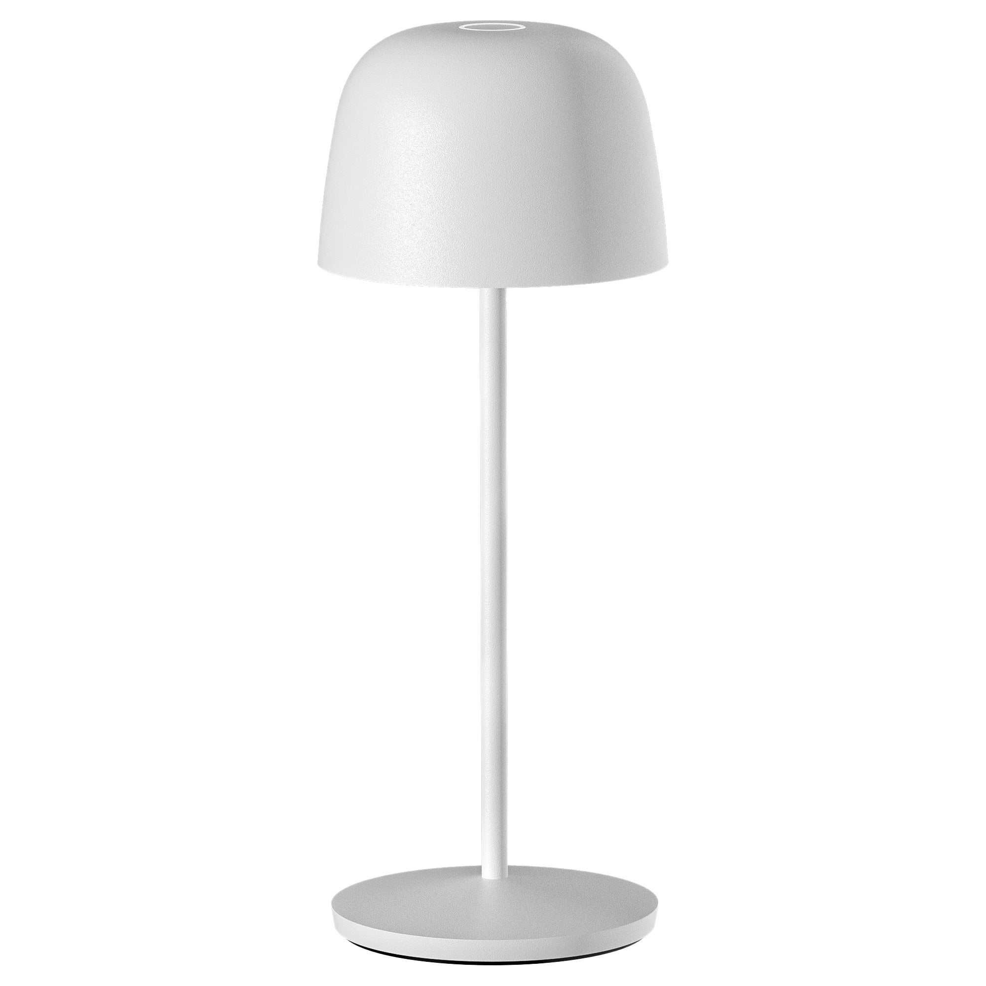 SOPHIA Lampa stołowa bezprzewodowa, biała, wys. 28 cm