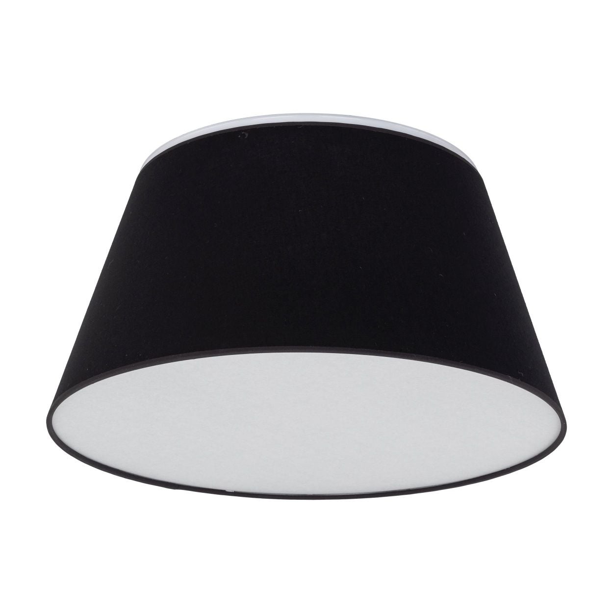 Lampa sufitowa TK Lighting FORMO tkanina czarna 4xE27 50x50x25 cm 1 szt.