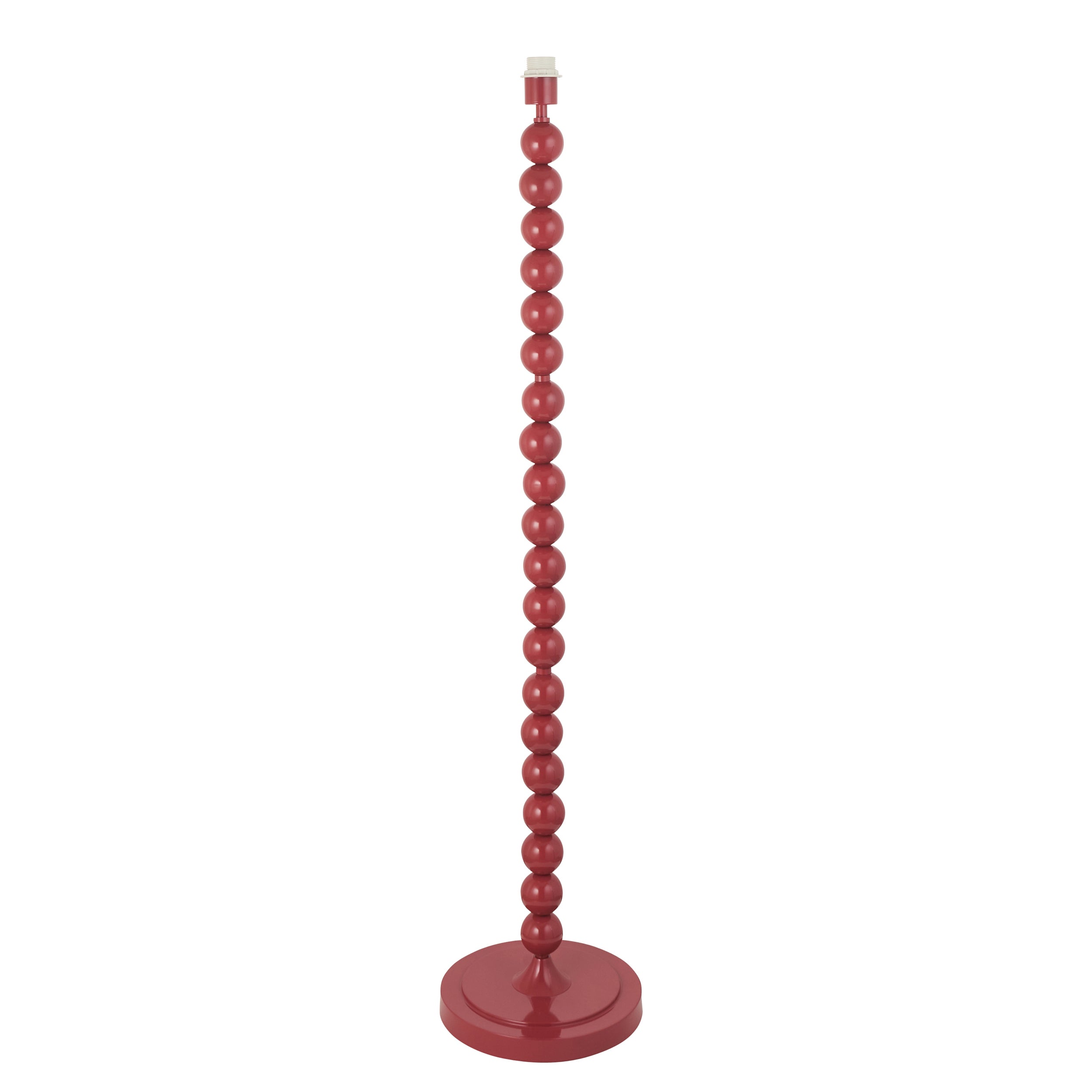 Lampa stojąca kulkowy trzon HIGGLEDY fioletowo-różowa 1xE27x10W metal wym:132,7x28x28cm IP20 Endon
