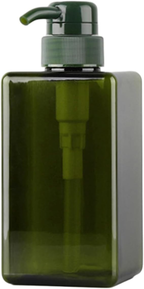 Plastikowy dozownik do mydła w piance z pompką do napełniania do domu, spa i salonu, zielony, 150 ml