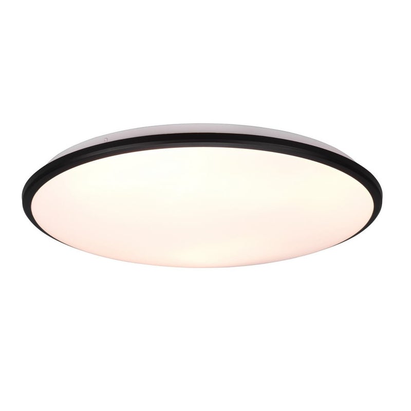 Plafon okrągły LIMBUS LED 34W Ciepła biel 4100 lm czarno-biały wym:7,5x50x50cm IP20 RL
