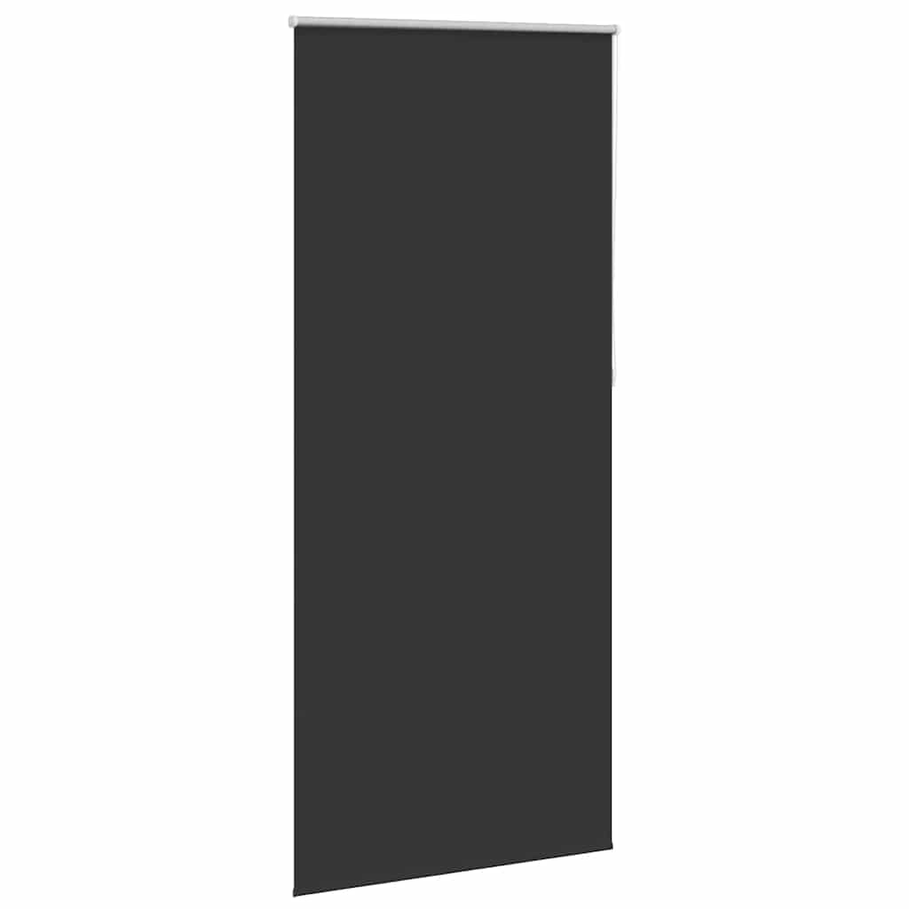 Roleta zaciemniająca 124,4x230 cm Szerokość tkaniny 120 cm czarna