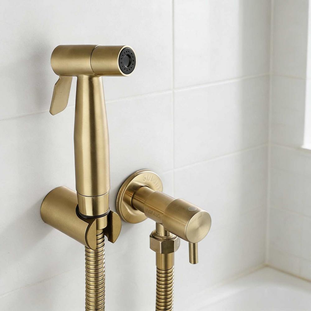 Zestaw natryskowy do toalety ze stali nierdzewnej 304 – bidet do higieny intymnej, strumień ciśnieniowy do łazienki