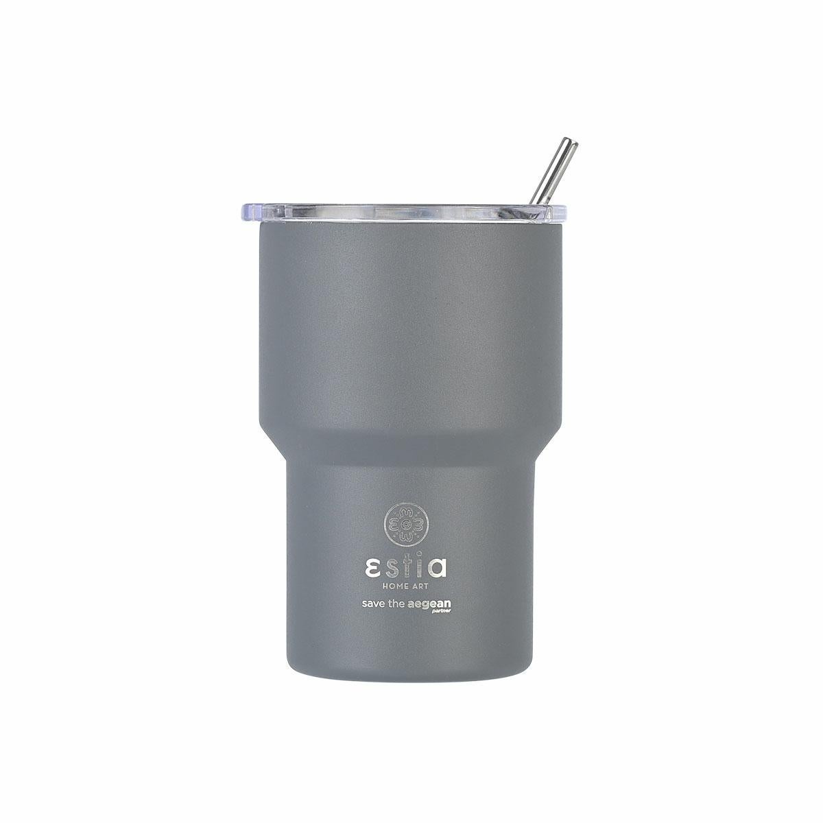 Kubek termiczny Fjord Grey 400 ml stal nierdzewna 13,3x9,2x6,5 cm 1 szt.