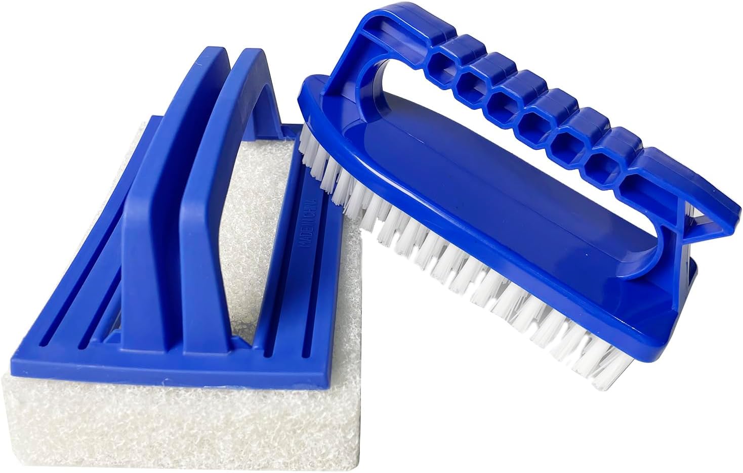 2 plastikowe szczotki basenowe z uchwytami, przenośne narzędzie do czyszczenia wanny spa
