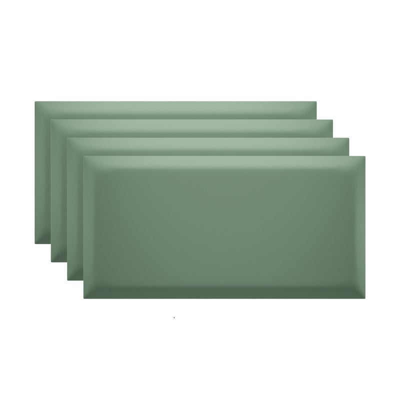 Panel ścienny tapicerowany Marbet Design SOFTLINE 60x30 cm RIVIERA34 miętowy 4 szt.