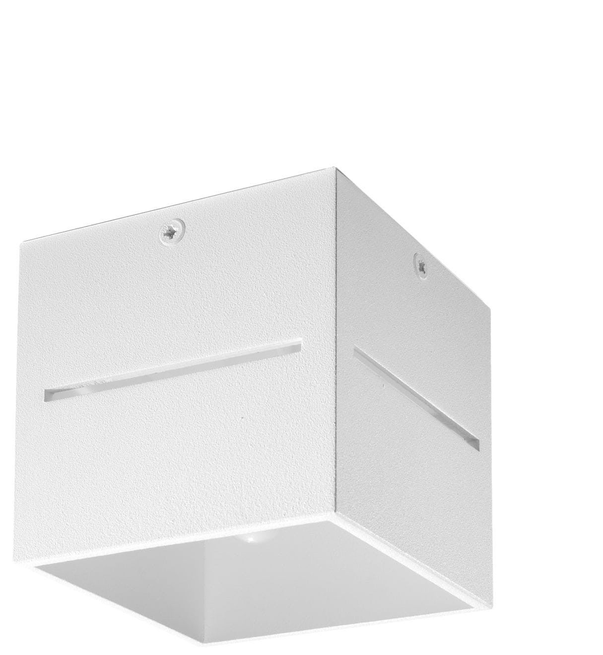 Plafonnier Aluminium Blanc G9 1 Lobo