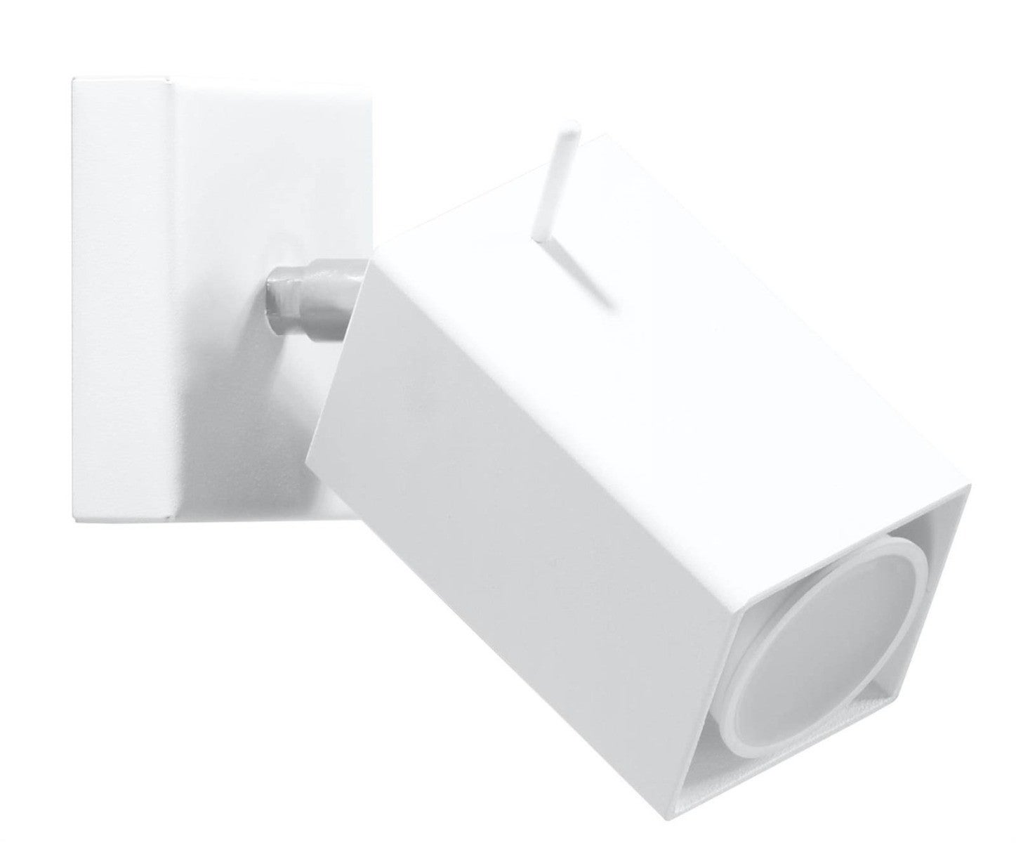 Applique Acier Blanc GU10 1 Merida