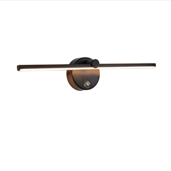 Lampy do lustra LED z możliwością ściemniania z przełącznikiem, obrotowy kinkiet łazienkowy 300° LED 5W 4000K lampa do lustra łazienkowego 41CM