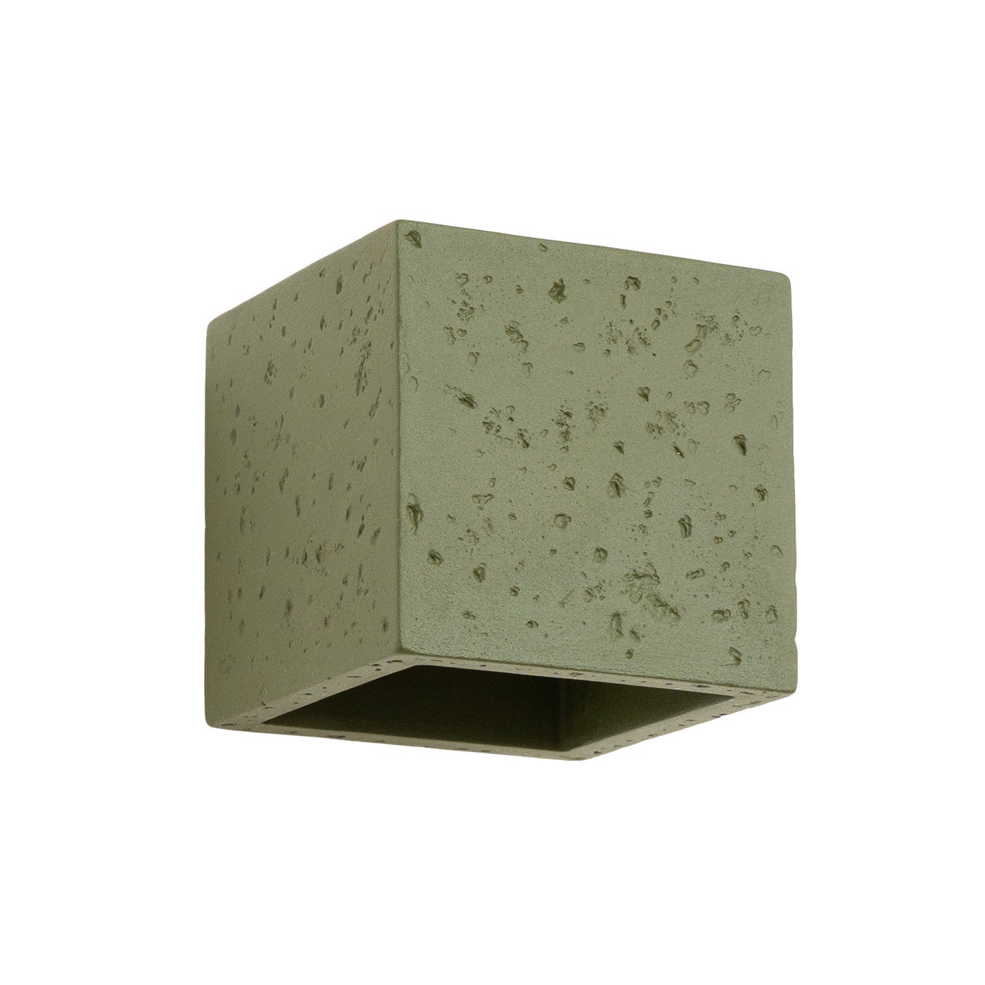 Kinkiet Sollux Lighting QUAD beton zielona oliwka