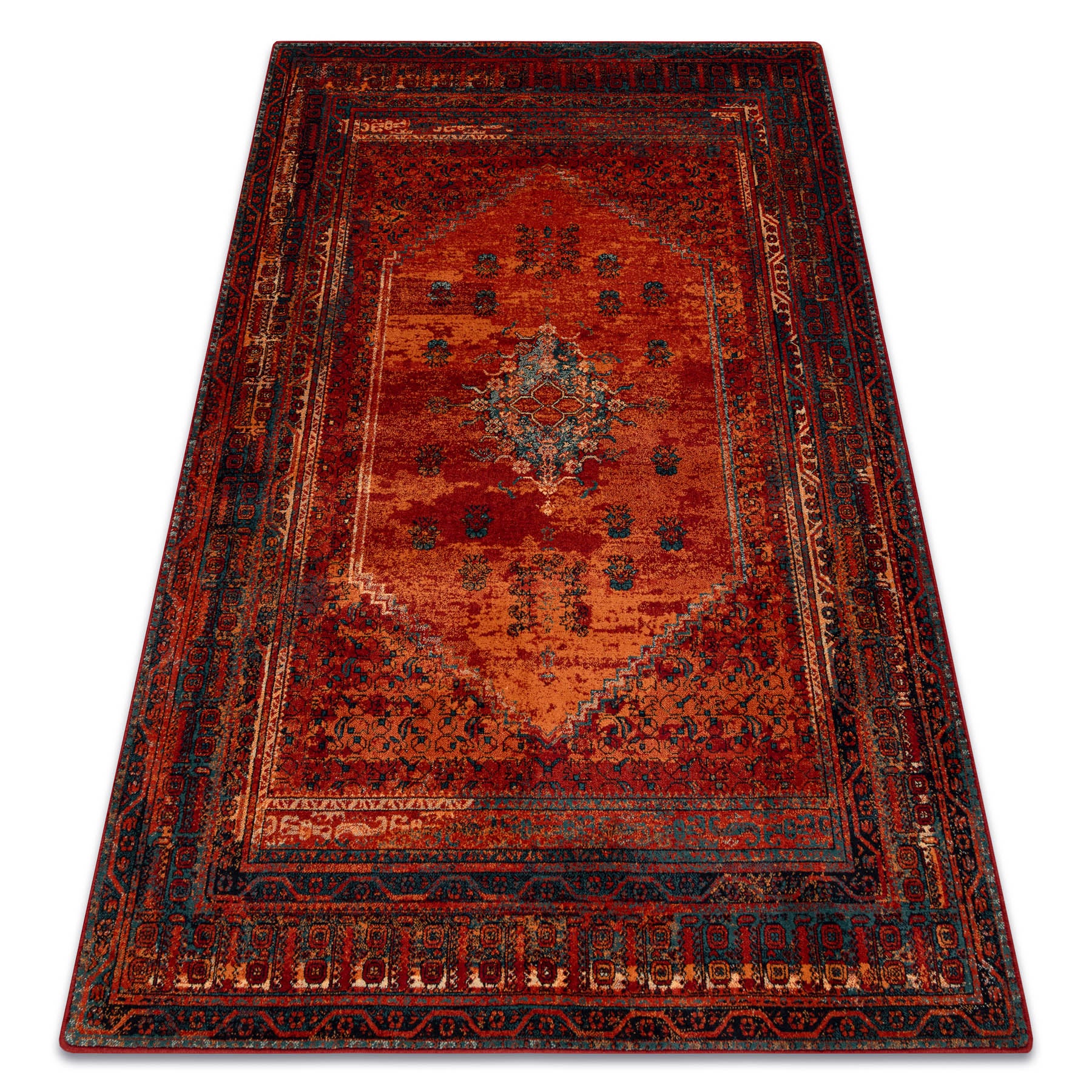 Dywan wełniany OMEGA MISTIK czerwony 300x400 cm