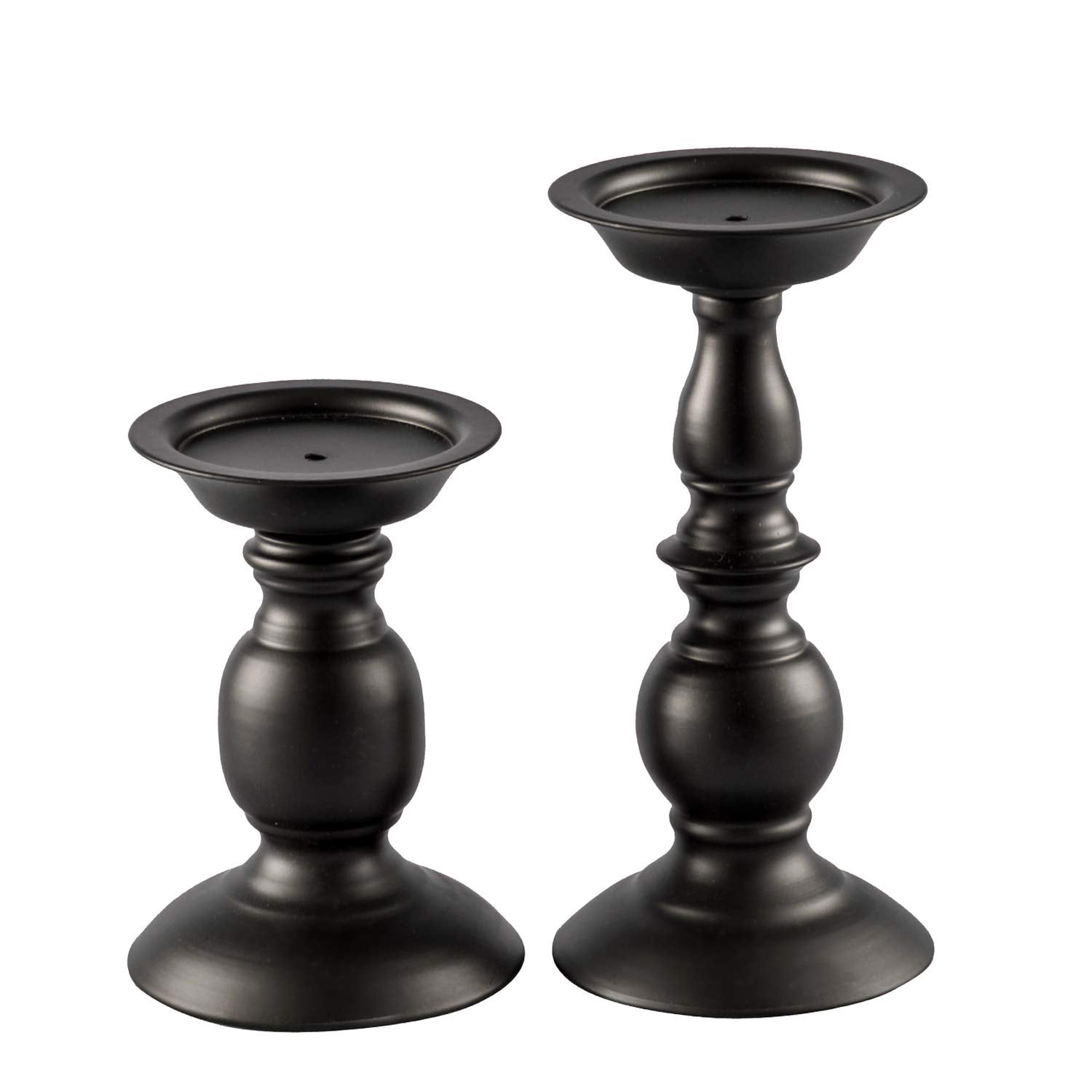 2PCS American czarny retro wrought żelazo scented candle uchwyt wesele ozdoba dining stół atmosphere dekoracja domu