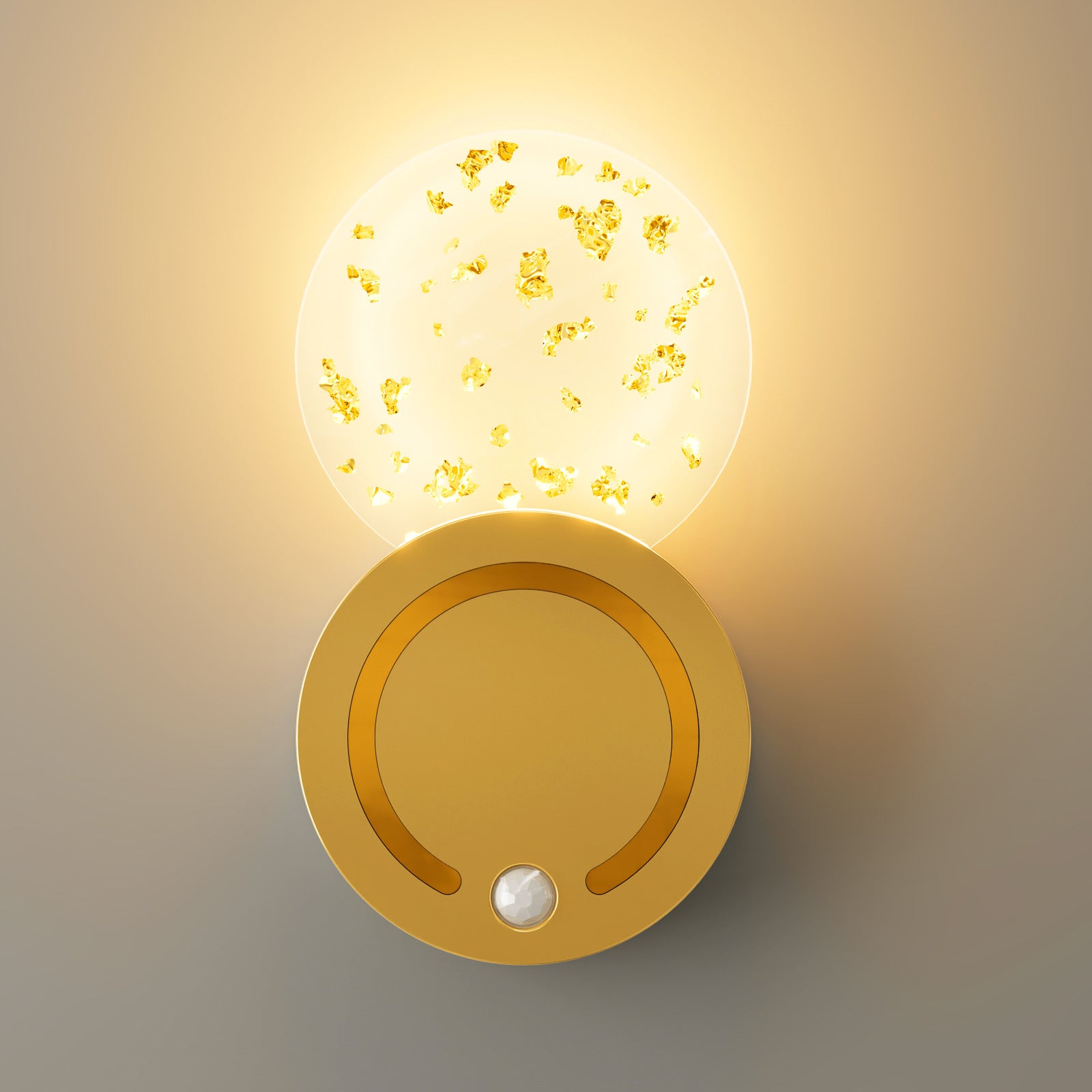 1 W lampa ścienna z lampką nocną i czujnikiem ruchu, dekoracyjna lampa ścienna i nastrojowe światło nocne.