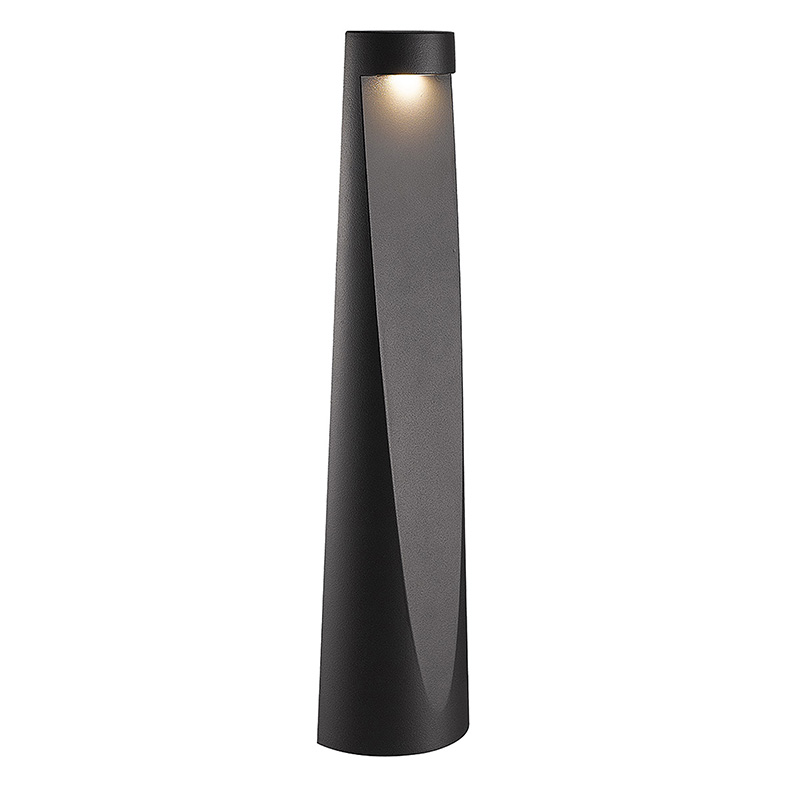 EDDIE Bollard LED Latarnia słupkowa 7W 50° IP65 4000K 833lm Antracytowa malowana odlewana ciśnieniowo konstrukcja aluminiowa - Rossini Illuminazione