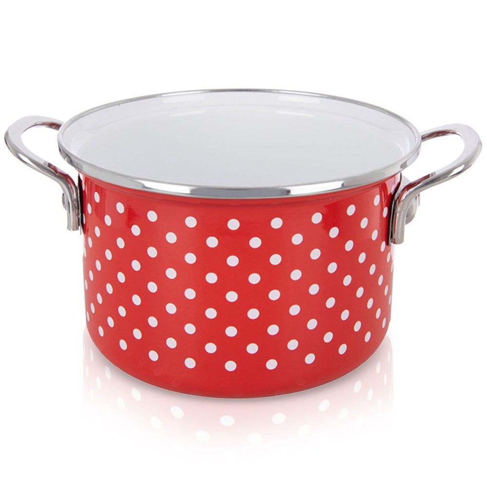 Garnek emaliowany TECKA 18 cm, 2 l
