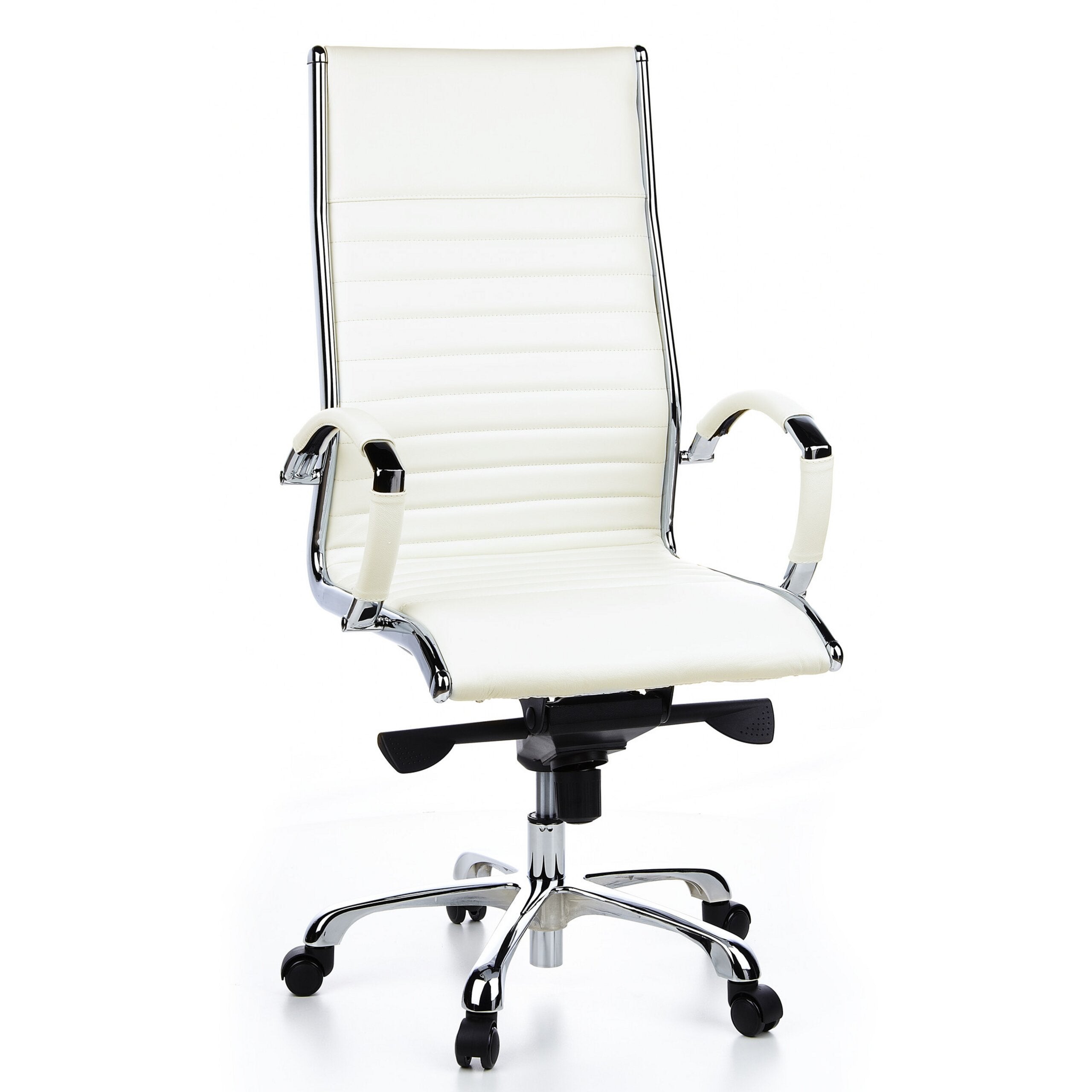 Profesjonalny fotel szefa PARMA 20 Kremowobialy hjh OFFICE