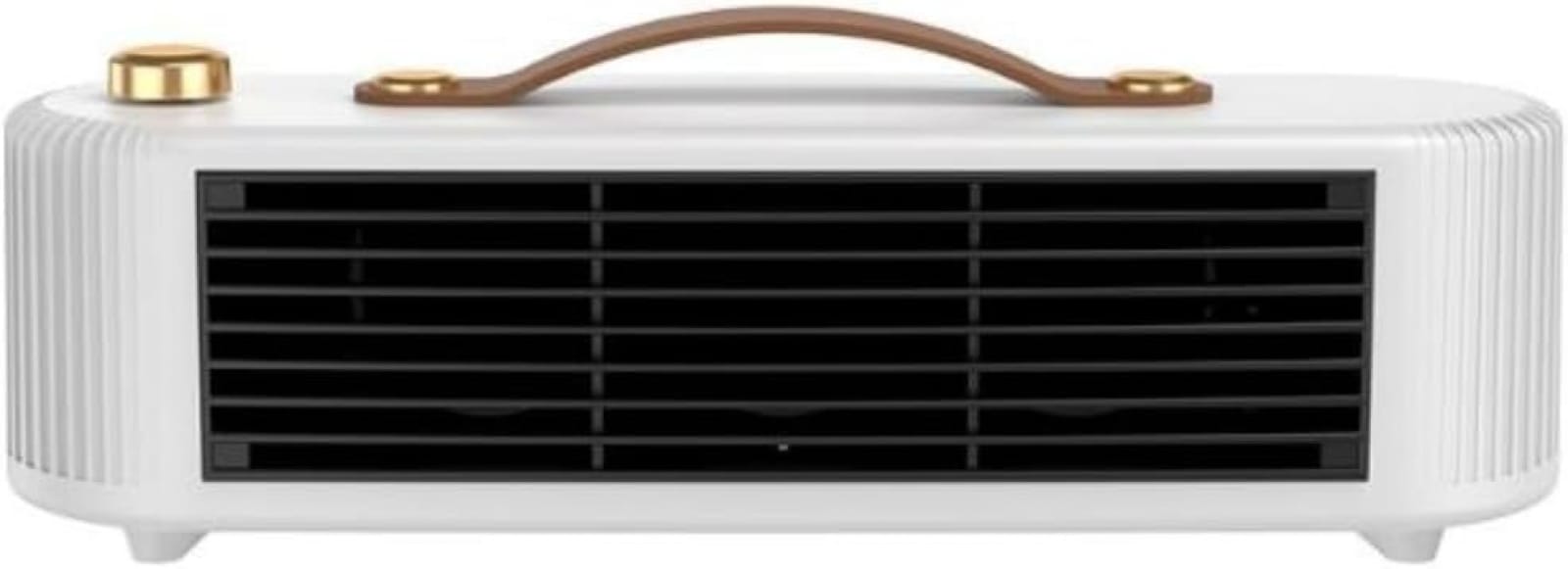 Przenośny ceramiczny termowentylator 800 W – termostat łazienkowy – zabezpieczenie przed przegrzaniem – odporny na zalanie – biały