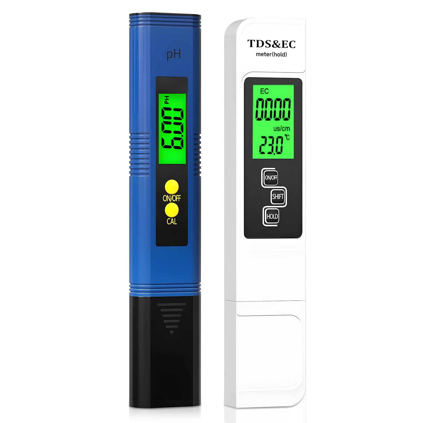 Miernik pH 4 w 1 Tester cyfrowy z TDS/EC Temperatura, podświetlany ekran LCD do wody, basenów, SPA, akwarium