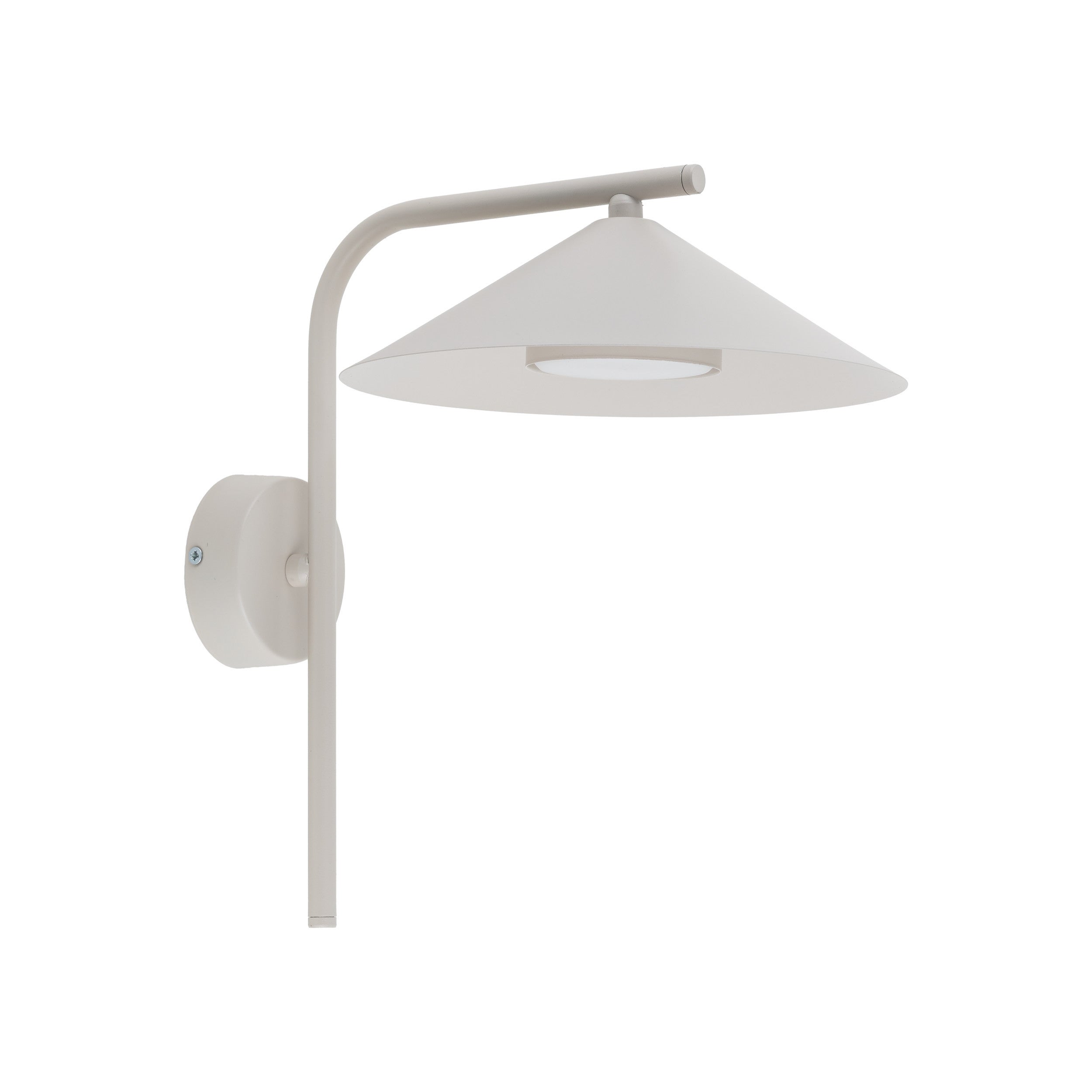 Kinkiet Tk Lighting Lume Z Kaszmirowym Kloszem Stożek 1Xgx53
