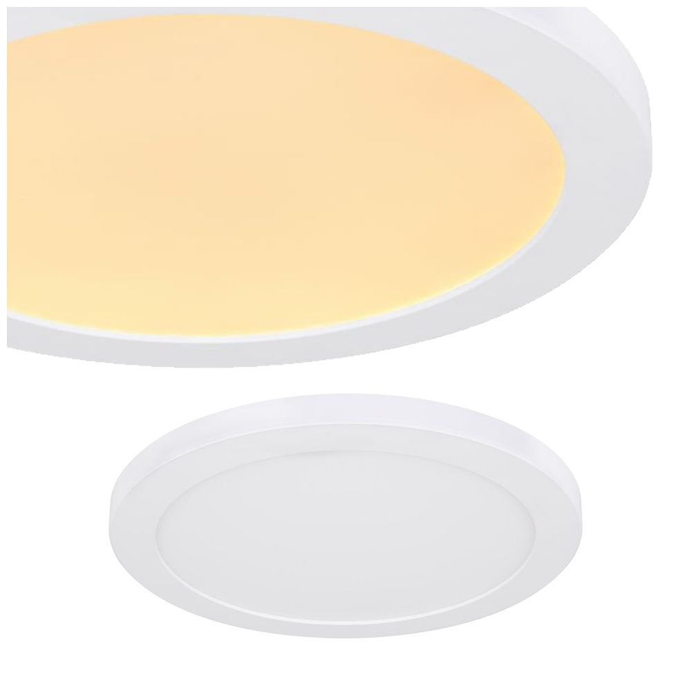 Plafon LED Lasse Biały 24W 3 Barwy Globo