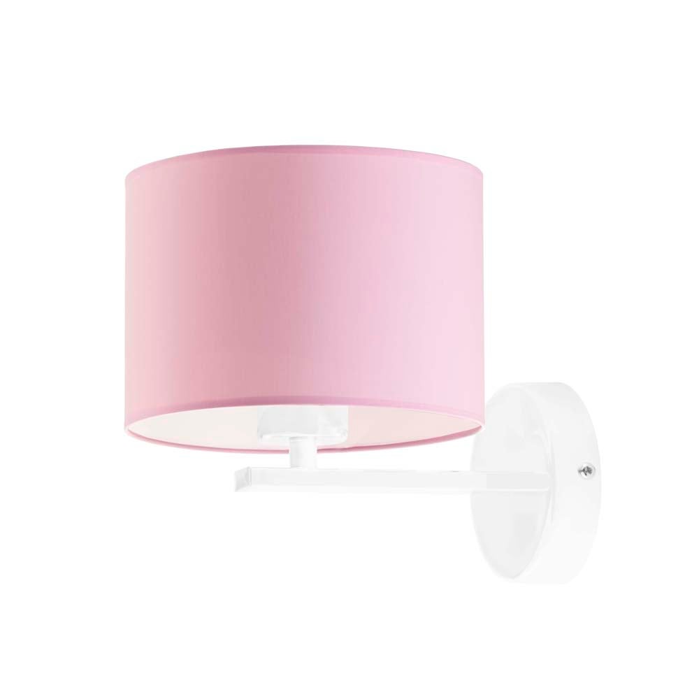 Kinkiet lampa ścienna lampa na ścianę z abażurem walec SIMPLE